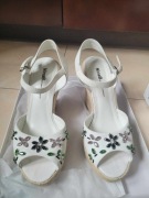 Espadryle na koturnie Nina Basco