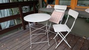 Stolik i 2 krzesła ogrodowe