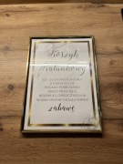 Ramka złota Koszyk Ratunkowy 