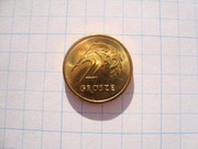 Polska moneta 2 gr grosze rok 2021