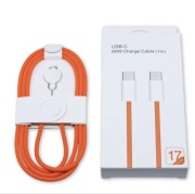 Kabel USB-C 60W w oplocie do szybkiego ładowania 1m