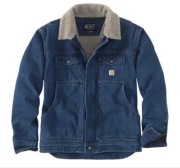 Kurtka carhartt workwear denim sherpa L 0J5478-M