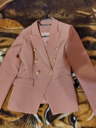 Marynarka róż nowa XS S