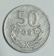 Moneta 50 groszy  1973 rok nie czyszczona 