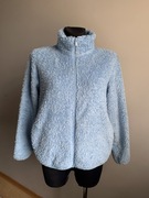 Uniqlo bluza misiek ciepła damska niebieska błękitna L 40