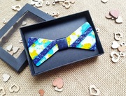 Mucha męska drewniana struktury kolory wesele prezent  Mvcha Nie Siada 