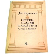 HISTORIA FILOZOFII STAROŻYTNEJ GRECJI I RZYMU 