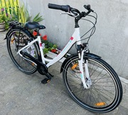 Rower PEGASUS Damski Aluminiowy 28" NEXUS 7 Prądnica Amortyzator Damka NOWA