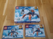 Lekko używany zestaw LEGO City 60192 - Arktyczny łazik lodowy 