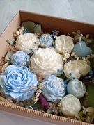 Świece sojowe box upominek prezent 