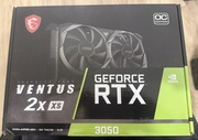 RYX 3050 MSI Ventus X2 XS 8gb