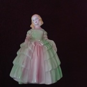 Stara ceramiczna figurka Katzhutte Hertwig vintage