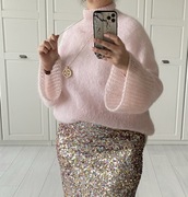 Sweter chmurka z moheru