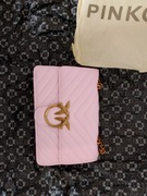 Torebka pinko pudrowy róż 