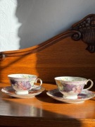 Serwis do herbaty lub kawy Klimt - porcelana - styl rokokowy - veroni