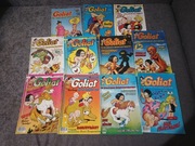 11 komiksów Goliat - wersja szwedzka - w oryginale