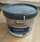 Farba do ścian Dulux Classic 9 Mat barwiona na jasny szary NCS S 1000N