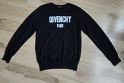 Givenchy ciekawa damska bluza czarna jakby w dziury L 40 XL