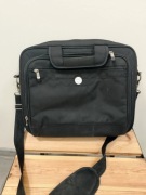 Czarna torba, torebka na laptopa, torba na dokumenty A4