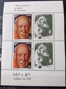 Polska BL114 100 rocznica urodzin Picassa 1981