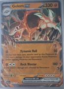 Karta Pokemon Golem ex MEW 076/165