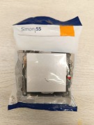 Simon 55 aluminium mat włącznik schodowy