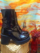 Botki ZARA lakierowany