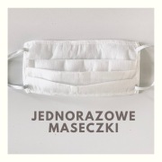 Maski  (10 szt.) – kolor biały 