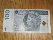 Kolekcjonerski Banknot 100zł Prawdziwy "RADAR" numer seryjny 1966691 