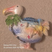 Magnes na lodówkę ceramiczny Ptak DODO MAURITIUS 23