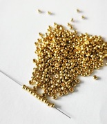 Beading Koraliki MR11/193 Miyuki Seed Beads 24kt Gold Light Plated 31g