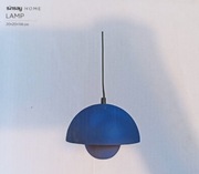 Lampa wisząca sufitowa niebieska nowa e14