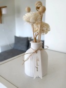 Wazon Ozdobny – Gips Ceramiczny (12 cm)