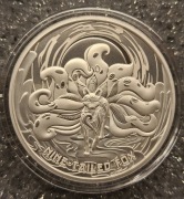 Samoa 2 dollars 'Dziewięćio-ogoniasty lis" 2023 1 oz