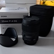 Sigma 35mm 1.4DG