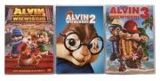 Alvin i Wiewiórki 1-3 DVD Bajki Dla Dzieci Trylogia Dubbing Polski