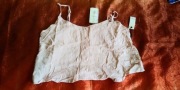 Forever 21 lingerie góra od piżamy top na ramiączkach sexy guziki S 