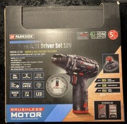 PEŁNY ZESTAW! Parkside Performance Cordless Drill Driver Set 12V