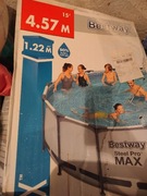 Niecka do basenu stelażowego bestway 457x122