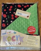 TEGA Kocyk Minky 75x100 + zabawka szeleszcząca gratis