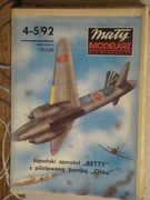 Mały Modelarz 4-5/92 BETTY i bomba Ohka