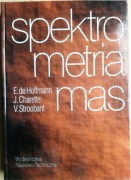 Spektrometria mas E.de Hoffmann J.Charette V.Stroo