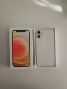 iPhone 12 mini 128GB biały | 100% baterii | idealny stan | komplet + 2 etui