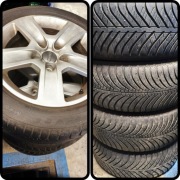 Koła Audi 16" wielosezonowe Goodyear 4 season.