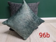 M096 poszewki na poduszki 30x30 zielony złoty 
