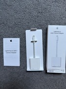 Adapter Przejściówka APPLE USB-lightning z zasilaniem (MK0W2ZM/A A1619)