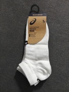 3-pack Asics lightweight ped sock 43-46 unisex skarpetki sportowe