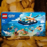 [PROMO] LEGO 60377 Łódź do nurkowania badacza