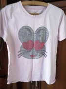 Bluzka z krutki rękawem 