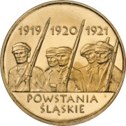2 zł Powstania Ślaskie 2011r Mennicza 